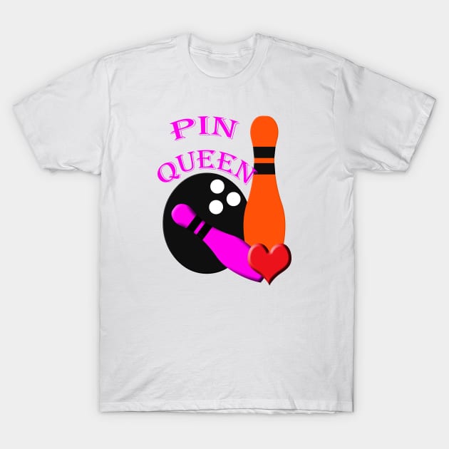 Pin queen T-Shirt by AmandaRain